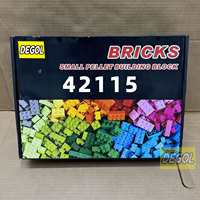 Ensemble de blocs de construction Supercar vert 42115, jouet éducatif MOC personnalisé, cadeau pour garçons, enfants, adolescents, collectionneurs