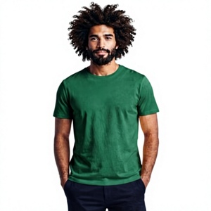 High Quality 100% Cotton Blank Oversized t Shirt Customized logo Simple Design Causal Style Fashion Heavyweight Tshirt Embossing - Product Image 1