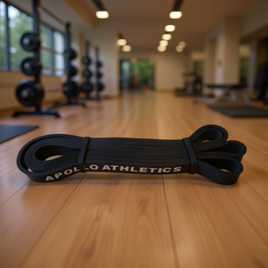 Bande d'exercice Apollo Athletics à résistance moyenne en latex haute résistance pour étirements corporels et entraînement de force athlétique - Product Image 2