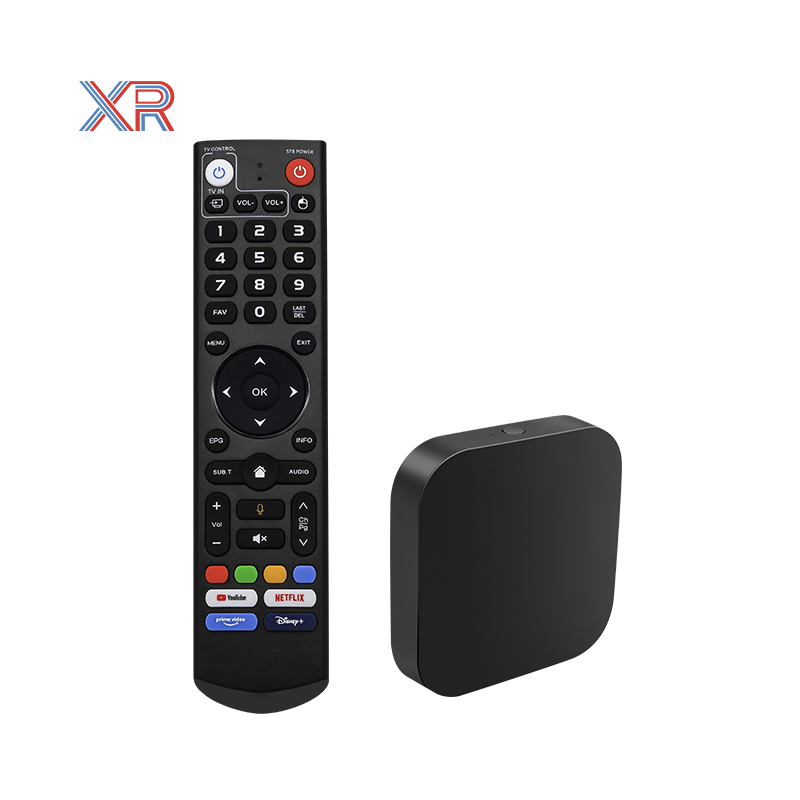 Q8 S905Y4 TV box vs ATV OS 4K HD reproductor multimedia control remoto por voz inteligente 4GB 32GB decodificador tv digital Android TV box