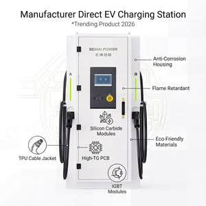 Station de recharge au sol commerciale OEM/ODM 120 kW haute puissance OCPP 1.6J pour système de gestion de flotte BHDC-10B-12 - Product Image 2