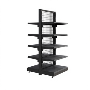 Étagère de présentation murale double face robuste ADONG |   Étagère de rangement perforée en métal pour supermarché |   Usine OEM Vietnam A29 Quick - Product Image 1