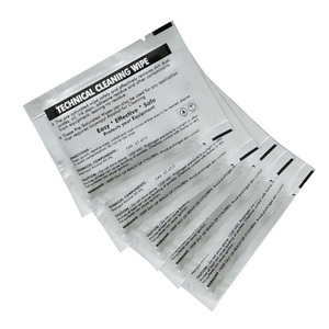40 Uds. Toallitas húmedas de tela IPA Spunlace <span class=keywords><strong>para</strong></span> limpieza de productos electrónicos de polvo con <span class=keywords><strong>alcohol</strong></span> isopropílico 99.9% <span class=keywords><strong>para</strong></span> impresoras Evolis - Product Image 5