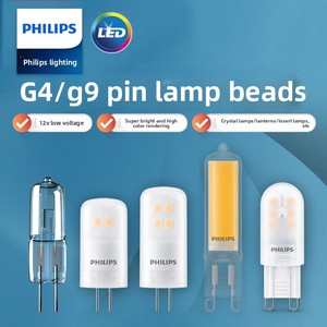 <span class=keywords><strong>PHILIPS</strong></span> G4 Ampoule LED ultra-lumineuse 20W à deux broches 12V, lampe en cristal, commande vocale intelligente, intensité variable, garantie 3 ans G9 - Product Image 1