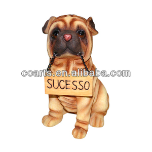 Polyresin Standing Dog <b>Garden</b> Decoration--dog 11 - Product Image 1