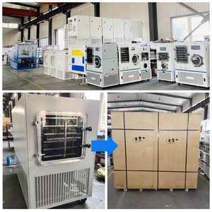 Secador de congelación al vacío de laboratorio, motor de Material SUS316L y componentes de núcleo PLC para horno de industrias de fabricación de procesamiento de alimentos - Product Image 5