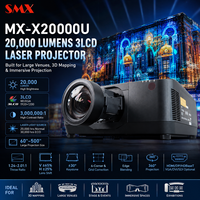 Projecteur laser 3LCD de 20 000 lumens avec objectif interchangeable pour la cartographie 3D et la projection grand écran