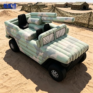 Série de camions tout-terrain gonflables robustes REMEYA avec précision de profilage, stabilité au vent et sac de transport pour l'entraînement en extérieur - Product Image 1