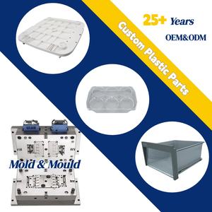 Детали из ПП, ПА66, АБС, ПС, ПК, ПЭТ, ПОМ, ТПЭ, ТПУ, ПММА, ПНД, изготовленные методом литья под давлением, для внешних воздуховодов, от китайского производителя (OEM/ODM) - Product Image 1