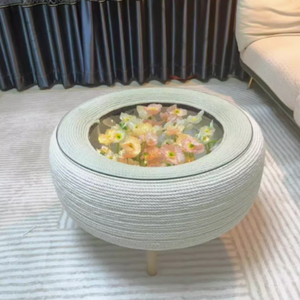 Exquis bricolage créatif Table de Transformation ensemble complet Abyss Double miroir fleur mer <span class=keywords><strong>pneu</strong></span> Table à thé pour la décoration publicitaire - Product Image 5