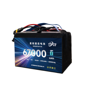 Xingto แบตเตอรี่ Lipo สถานะกึ่งของแข็ง24S 67000mAh 320wh/kg สำหรับโดรนขนาดใหญ่เป็นเวลานาน - Product Image 1