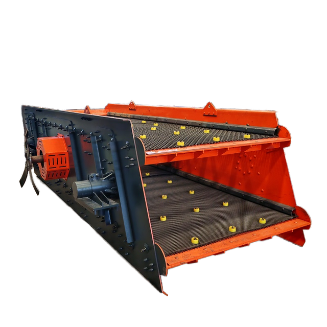 Hot Selling 3 Layer Vibrating Screen With Spring Three Layers Ore Screening Plant Screen Vibrating with Motor for Sale
