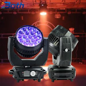 Luz Móvil LED Aura 19x15W RGBW con Zoom para Eventos y Uso en Clubes - Product Image 1