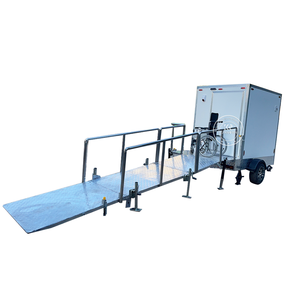 Toilettes et douches portables 2025, toilettes mobiles portables avec salle de bain, remorques de toilettes pour handicapés - Product Image 1