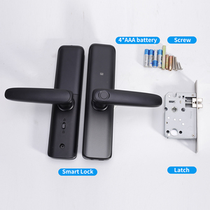 Ttlock khóa thông minh sinh trắc học vân tay mật khẩu thẻ Keyless nội thất cửa xử lý cho airbnb căn hộ quản lý BLE ứng dụng đám mây - Product Image 1