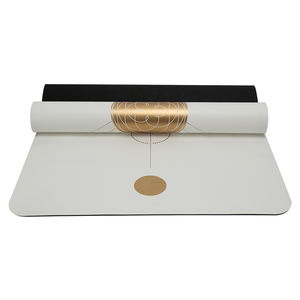 Tapis de yoga en PU de qualité supérieure épaissi de 6mm-anti-déchirure et résistant à la sueur, professionnel pour la salle de sport et la maison - Product Image 2