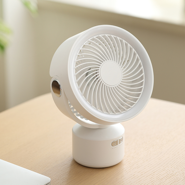 Design Desktop USB Rechargeable Fan Portable Outdoor Led Ceiling Camping Light Fans With Metal Tripod