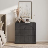 Buffet d'appoint, console symétrique à arc avec rangement pour salon, salle à manger, cuisine