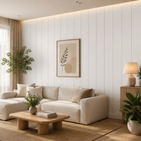 Panneaux muraux en polyuréthane de style européen, ignifuges, écologiques, faciles à installer, plafond en mousse pour hôtel, villa