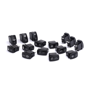Interrupteur à bascule marin en plastique LED LIGHT BAR Carling 5 broches marche/arrêt SPST 20A 12V 10A 24V IP65 pour bateau, camping-car, UTV - Product Image 5