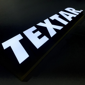 Ngoài trời Tùy Chỉnh LED 3D bảng hiệu cho các cửa hàng nhà hàng IP65 không thấm nước Bluetooth/Wifi kiểm soát tùy chỉnh kích cỡ/màu sắc - Product Image 1