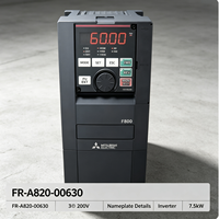 Variador de Frecuencia Mitsubishi Serie FR-A820 de 11kW-18.5kW, 200-240V, Trifásico, Control Vectorial sin Sensor para Velocidad de Motor Industrial