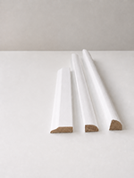 Moulure en pin demi-cercle pour bordure de sol