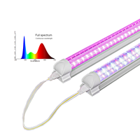 Aanpassen Spectrum Kas Boerderij Binnenfabriek T8 Geïntegreerde 1200Mm Rode Blauwe Led Buis Kweeklicht