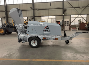 MINLE ML837-DH Máquina Portátil de Enrasado de Pisos Diésel, Motor de 36.8KW, Alcance Horizontal de 180m, Bomba de Cemento y Mortero, Enrasadora Semiseca - Product Image 3