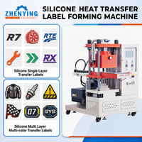 Máquina de Etiquetado de Alta Eficiencia con Silicona de Goma para la Transferencia Térmica de Logotipos 3D en Textiles y el Proceso de Termoformado