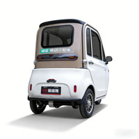 Véhicule électrique pour adultes à 4 roues et 3 places, avec toit ouvrant, vente directe du fabricant LANGTUO, vitesse maximale de 35 km/h, autonomie de moins de 100 km