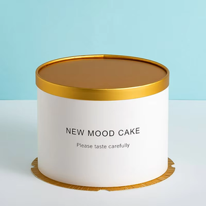 Promoción Especial Cajas de Cartón de Alta Gama de Tres Capas de Diez Pulgadas para Pasteles, Fáciles de Usar - Product Image 2