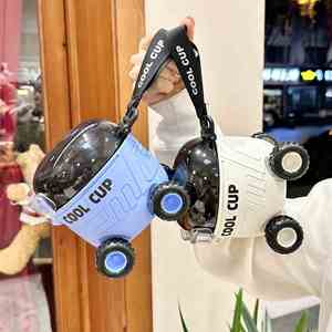 Bouteille d'eau en plastique portable avec paille pour enfants, modèle Md394, nouvelle collection, vente chaude, idéale pour les activités de plein air et la voiture, vente en gros usine - Product Image 6