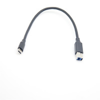 Kabel USB 3.0 Tipe C Male ke USB 3.0 Tipe B Male Kabel Sinkronisasi Data Kecepatan Tinggi untuk Printer Scanner Drive Eksternal