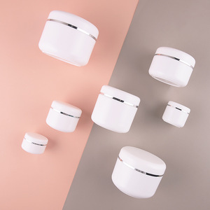 ขวดพลาสติกบรรจุครีมขัดตัว10กรัม20กรัม30กรัมขวดเครื่องสำอางสีขาว - Product Image 3