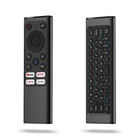 2025 Gyroscope Voix Télécommande Mini Clavier W3 Sans Fil Rf Universel Ir 2.4GHz Smart Learning Code Air Mouse