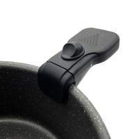 Casseroles amovibles à Double oreille en bakélite, avec poignée, ustensiles de cuisine détachables