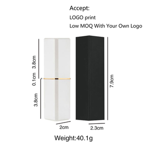 Nouveau <span class=keywords><strong>rouge</strong></span> à lèvres mat <span class=keywords><strong>blanc</strong></span>/or de luxe de haute qualité marque privée imperméable velours maquillage <span class=keywords><strong>rouge</strong></span> à lèvres en gros - Product Image 4