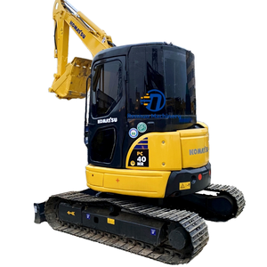 Excavadora Usada Komatsu PC40 de 4 Toneladas, Excavadora Hidráulica de Orugas, Original de Japón, Komatsu en Buen Estado, Pocas Horas de Uso, Precio Económico - Product Image 1