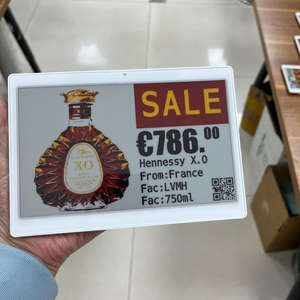 Etiquetas de Precio Digitales Inteligentes de 7.5 Pulgadas para Frutas, Solución para Supermercados, Sistema E-Paper, Etiquetas Electrónicas NFC con Software - Product Image 1