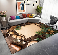 Moderner Kristallvelours-Teppich für Wohnzimmer, Großer Maßgefertigter Umweltfreundlicher Rutschfester Teppich mit Geometrischem Muster, Bestseller