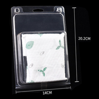 Boîtes en plastique en forme de coquille de palourde, personnalisées, transparentes, en PET, emballage en plastique transparent en forme de coquille de palourde