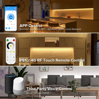 ESann SP530E Tout-en-un WiFi Alexa Google Home 5CH PWM SPI Pixels WS2811 WS2812B SK6812 FCOB Bande lumineuse LED Télécommande 288W
