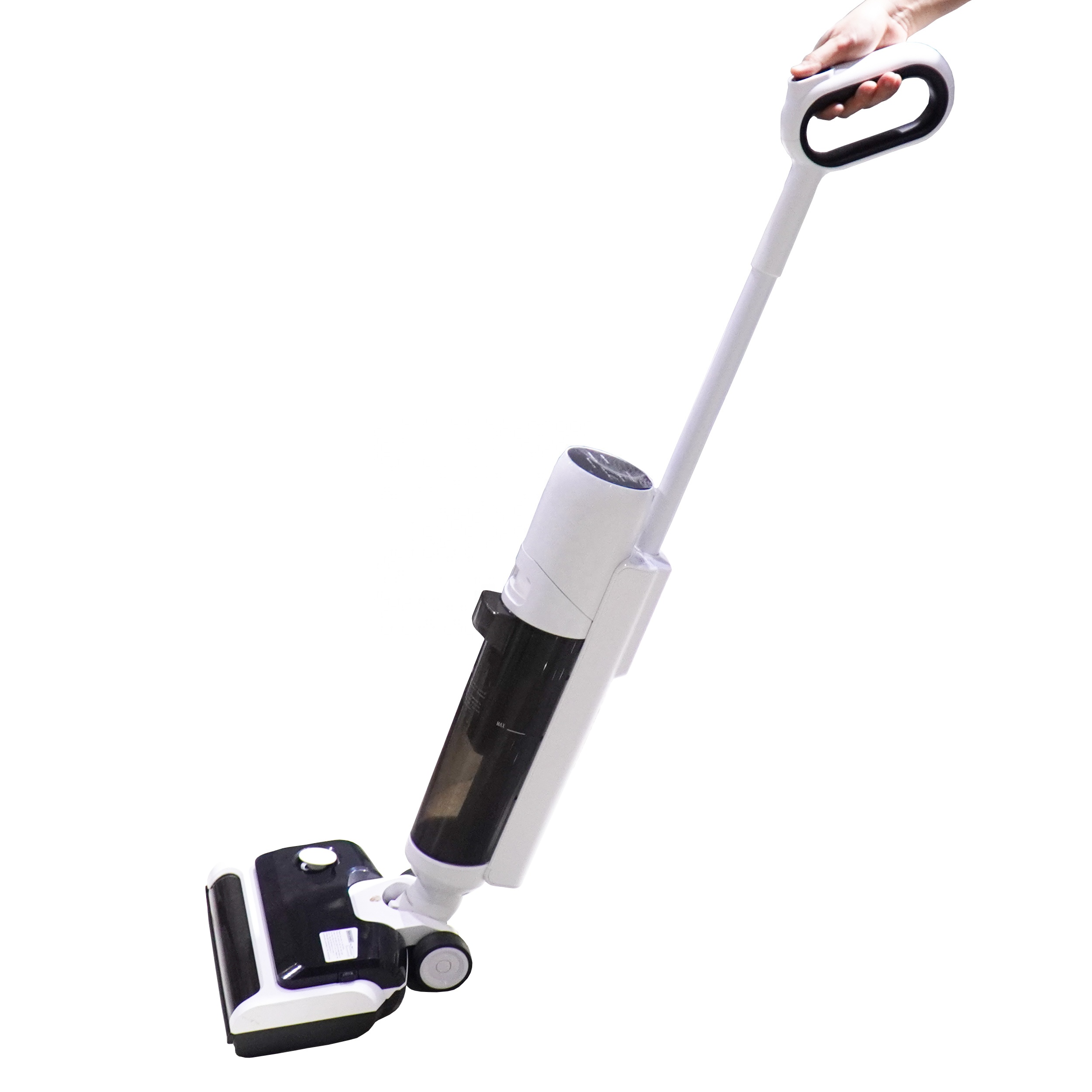 Пылесос 2 в 1 для сухой и влажной уборки, с голосовой подсказкой