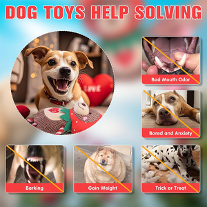<span class=keywords><strong>Jouet</strong></span> interactif en peluche durable personnalisé <span class=keywords><strong>pour</strong></span> <span class=keywords><strong>chien</strong></span>, avec papier froissé, jouets à mâcher doux <span class=keywords><strong>pour</strong></span> animaux de compagnie, <span class=keywords><strong>pour</strong></span> les maintenir occupés et nettoyer leurs dents - Product Image 4