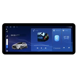 12.3英寸小区内QLED屏幕汽车收音机安卓八核汽车立体声全球定位系统导航Carplay安卓汽车4G WIFI