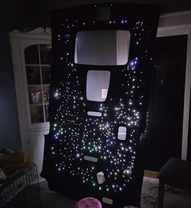 <span class=keywords><strong>Auto</strong></span> interna ambientale RGBW <span class=keywords><strong>Auto</strong></span> tetto luce a stella Kit LED in fibra ottica plafoniera con lampada ad atmosfera per <span class=keywords><strong>Auto</strong></span> - Product Image 4