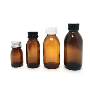 Công nghiệp hổ phách Glass Syrup chai 30ml-500ml kích thước với màn hình in ấn xử lý bề mặt - Product Image 6