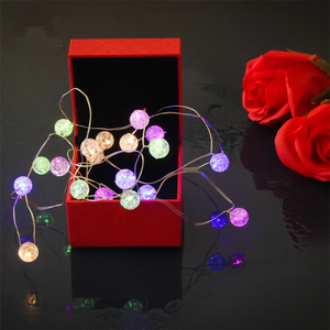 <span class=keywords><strong>Guirlande</strong></span> lumineuse de 2m avec perles craquelées, <span class=keywords><strong>guirlande</strong></span> lumineuse à <span class=keywords><strong>LED</strong></span> pour intérieur, mariage, <span class=keywords><strong>guirlande</strong></span> de cloches roses, luminaire d'extérieur déco - Product Image 1