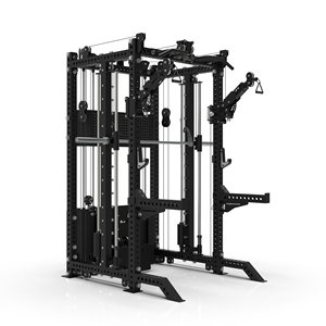 <span class=keywords><strong>POWERMAN</strong></span> Machine Smith à contrepoids tout-en-un |   Combo Lat Pulldown et Low Row 1:1 et 2:1 - Product Image 5